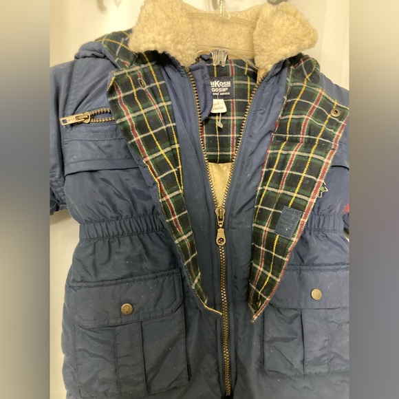 Baby OSHKOSH Hooded Snowsuit Size 18M NWT - Picture 4 of 8